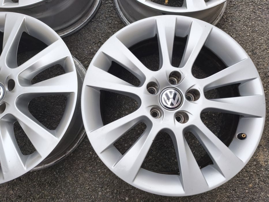 Сеат;Seat/VW;Фолксваген - 17 цола 5x112; 4 бр. Оригинални лети джанти