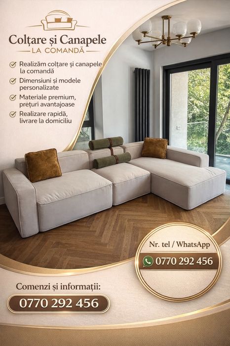 Paturi tapitate | Canapele | Coltare | Seturi la comanda