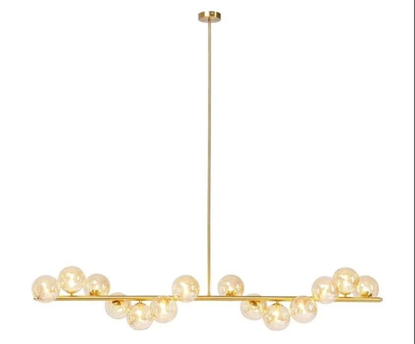 Vând Pendul scala balls auriu 150 cm