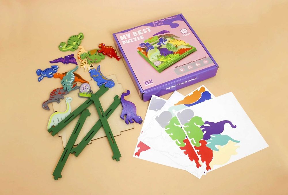 3D 4 модела пъзели за поместване в рамка | Намаления и хитови цени!