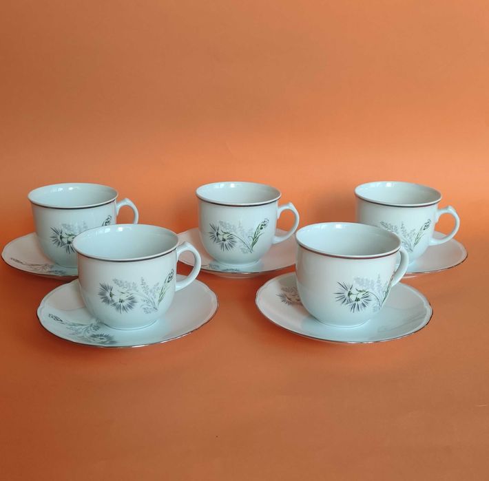 *Limoges*Франция непълен сервиз за чай/дълго кафе