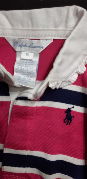 Страхотна оригинална нова бебешка рокличка на Ralf Lauren