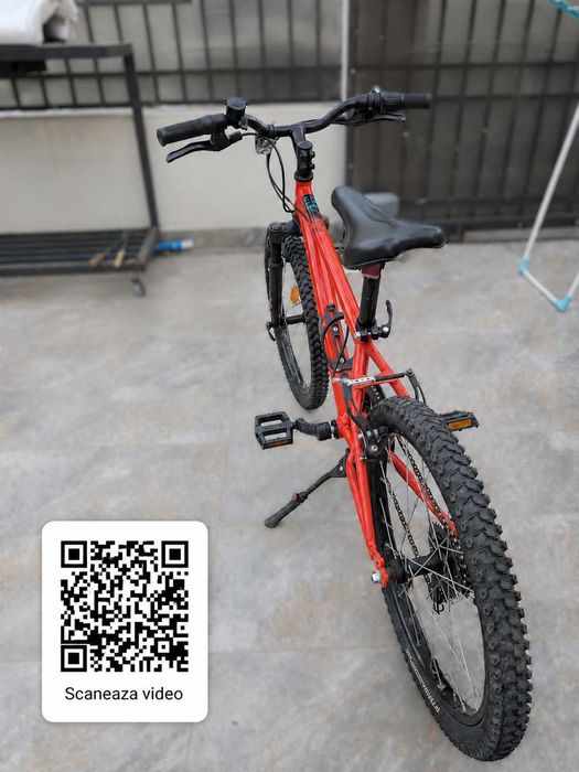 Bicicleta copii Rockrider EXPL 500, 20", 6 viteze, suspensie