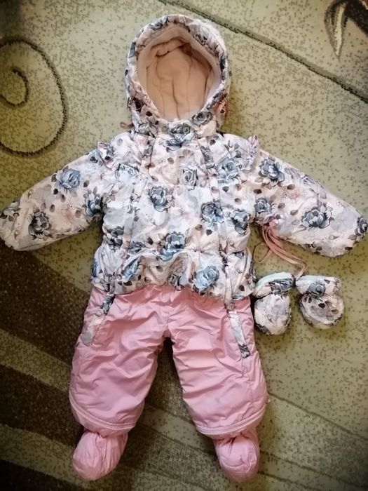 Комбинезоны - коконы зима-весна для девочки