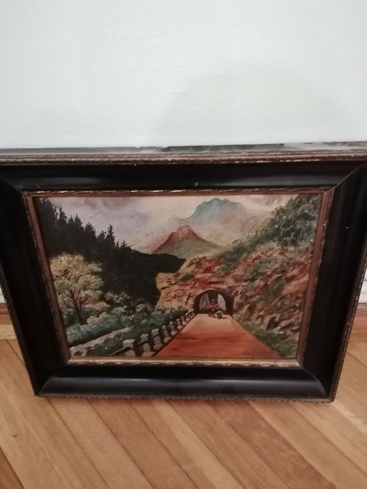 Vand tablou peisaj clasic, stare f bună preț 270 lei,