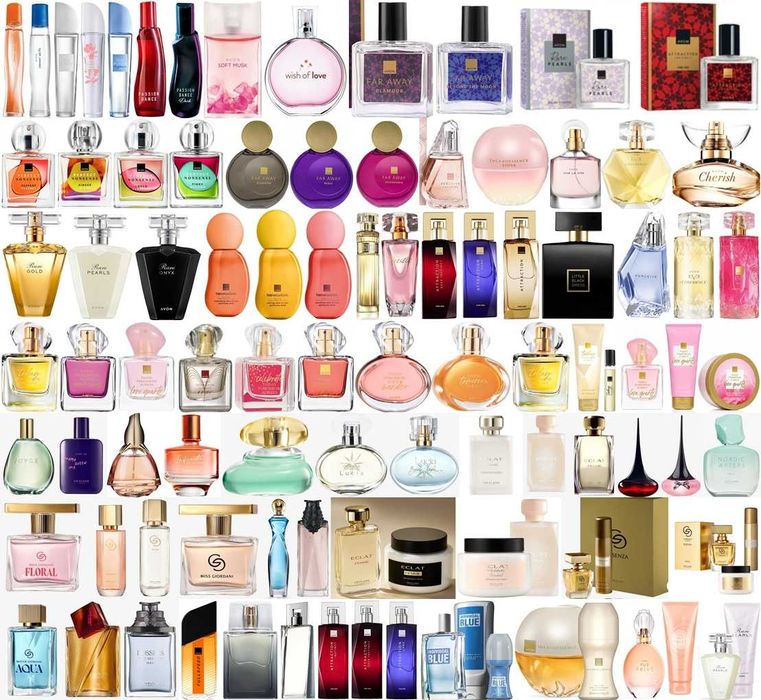 Дамски тоалетни води и парфюми от Avon, Oriflame