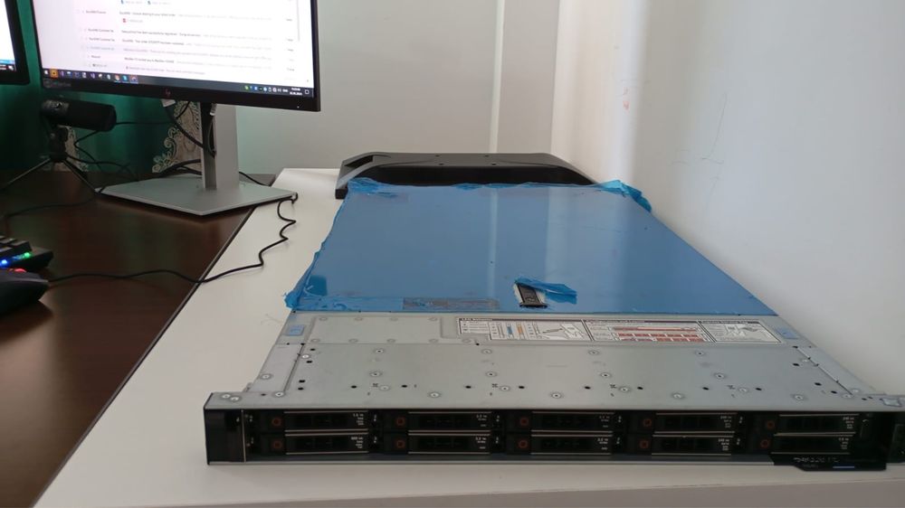 Сервер intel xeon Gold (U1, Dell R640)