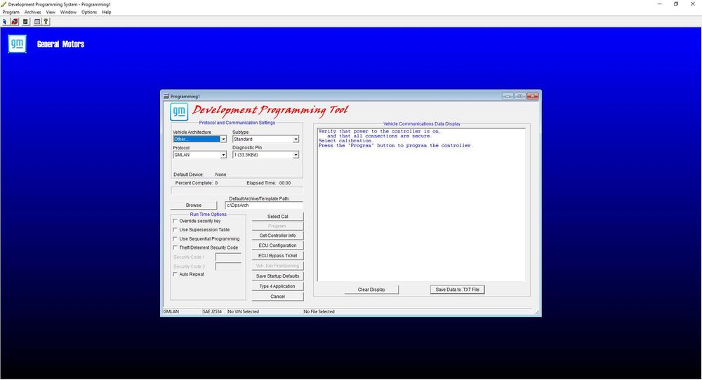 Instalare diagnoza General Motors 2026.01 GDS2 Tech2Win DPS Global Tis