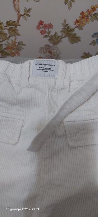 Детские вельвет джинсы