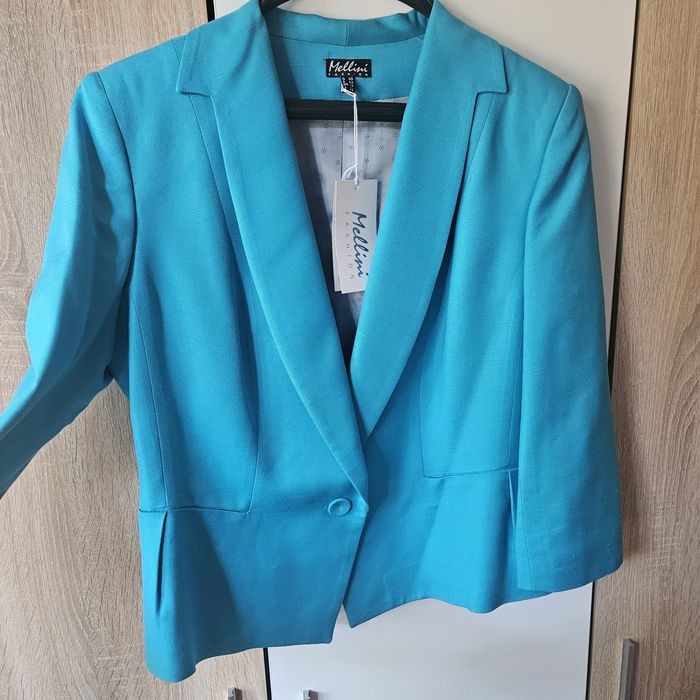 Сако лен Mellini фещън