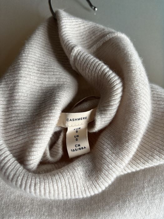Tricou din casmir HM bej