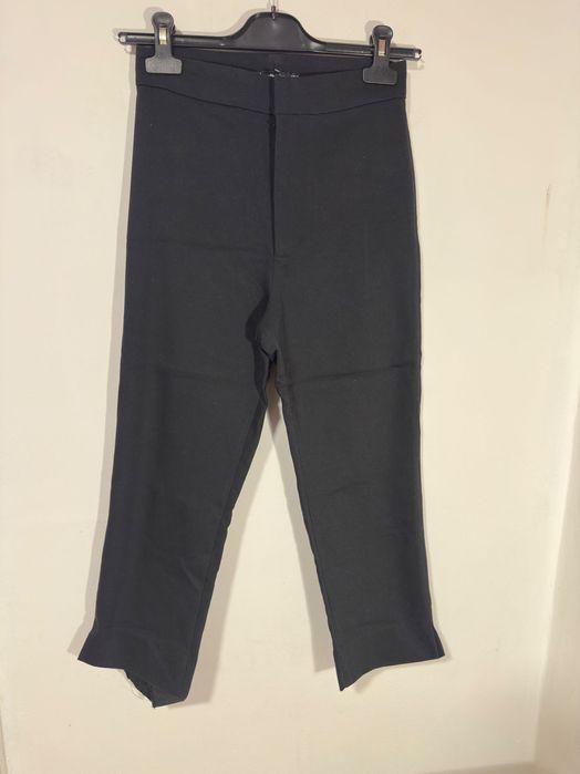 Pantaloni eleganți, de birou, treisferturi, Stradivarius, S(36)