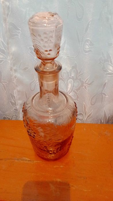 Стекляный графин советского производства, Тараз сахпоселок