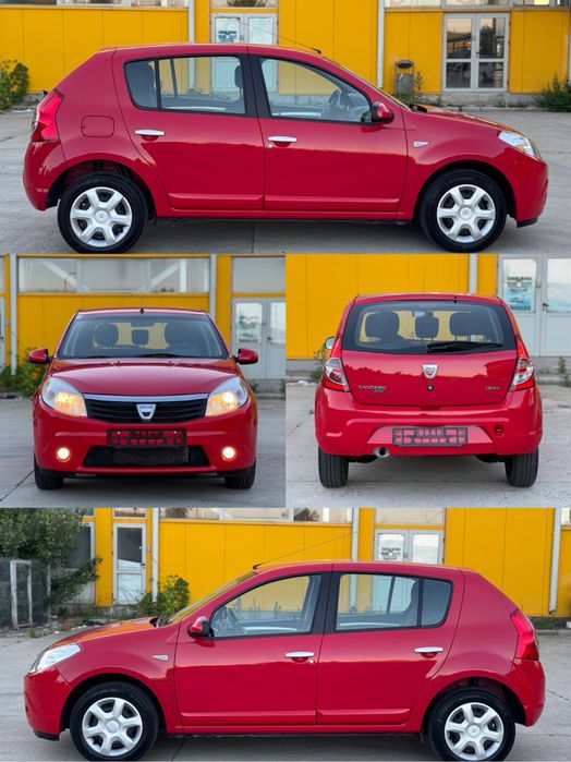 Dacia Sandero 2010 Model Laureate 1.2 Mpi Benzina 75 C.P Import A/C