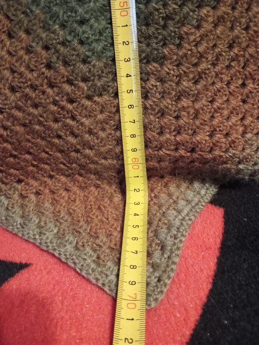 Sal crosetat manual, handmade.