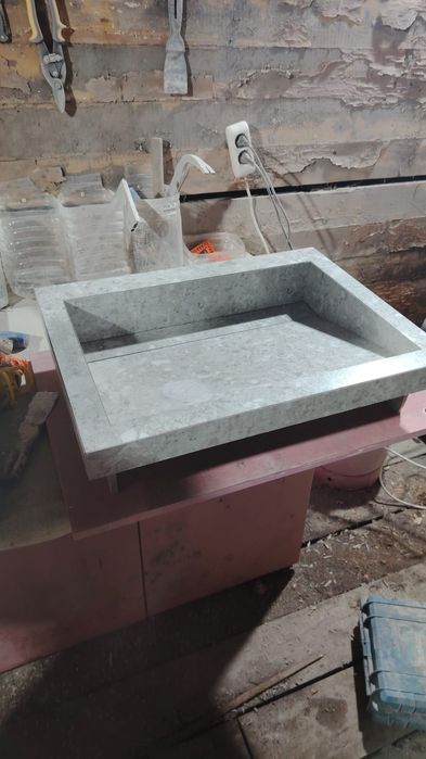 Раковина из керамогранита