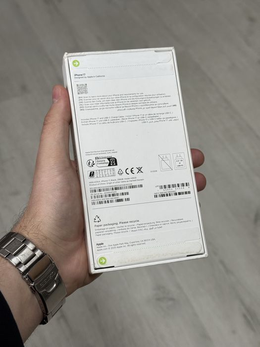 iPhone 17 / 256 GB / Negru / Sigilat / NOU / Garantie un an