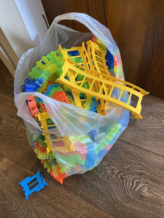 Гоночные треки, 4 набора плюс мост