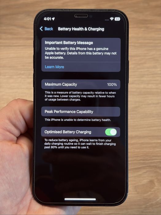 iPhone 12 Black 128 GB Impecabil Baterie 100%