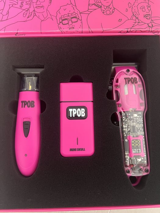 Set  TPOB  masina de tuns+trimmer+ minishaver