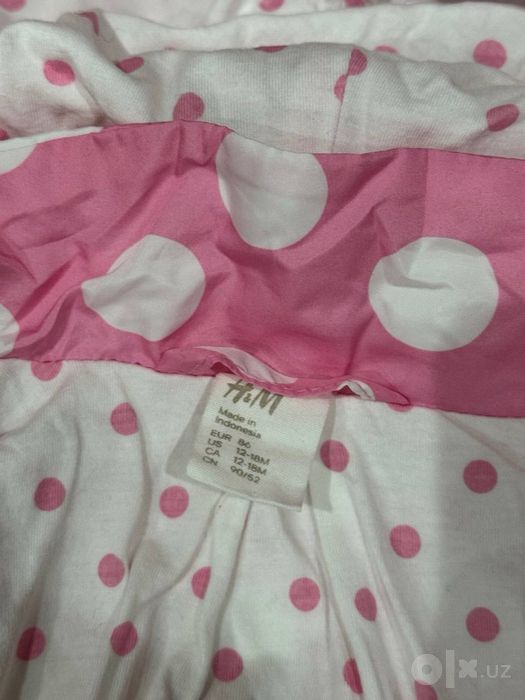 Курточка-Ветровка, H&M, на 12-18мес, б/у