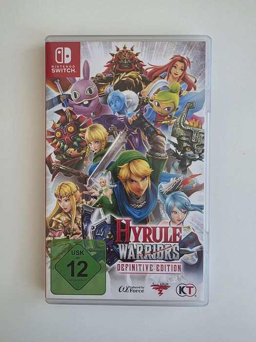 Joc Hyrule Warriors Definitive Edition Legend of Zelda pentru consola Switch 1 & 2 include toate DLC