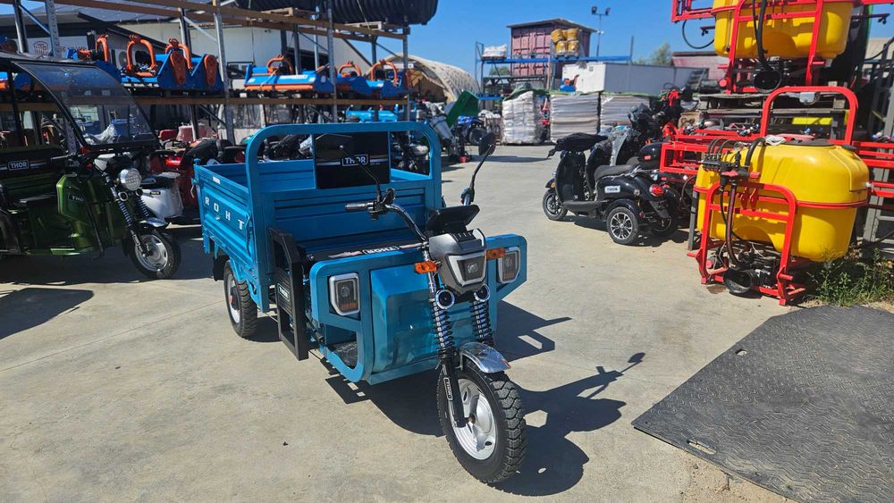 Tricicleta Thor MAGNUM-3 noua electrica cu bena Agramix 1200W