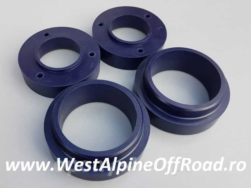 Kit inaltare suspensie Mitsubishi PININ - Bucse + 3 cm POLIURETAN