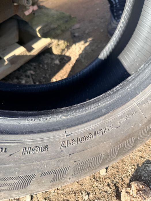 Set 4 cauciucuri fara janta Bridgestore 215/60/r17