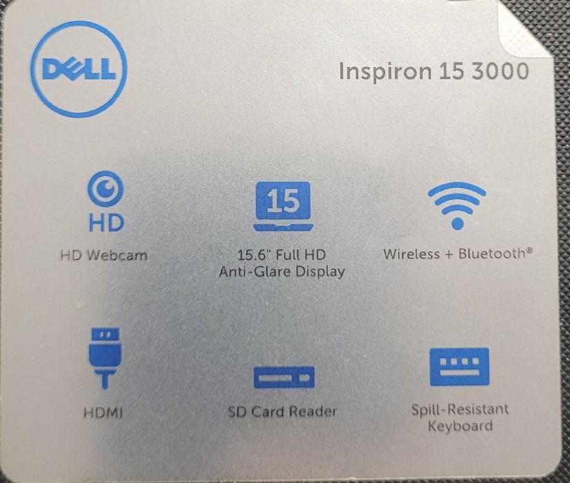 Laptop DELL Inspiron I5 7200U