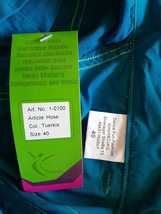 Pantaloni dansuri latino, zumba, cumbia, salsa
