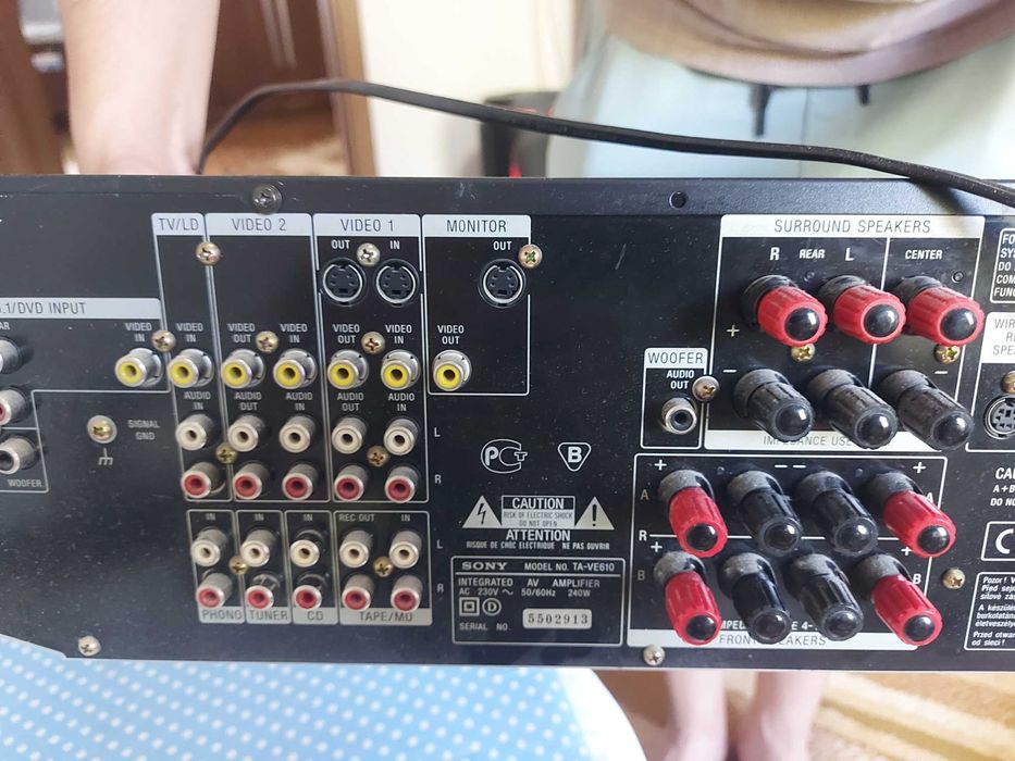 Усилвател SONY TA-VE610