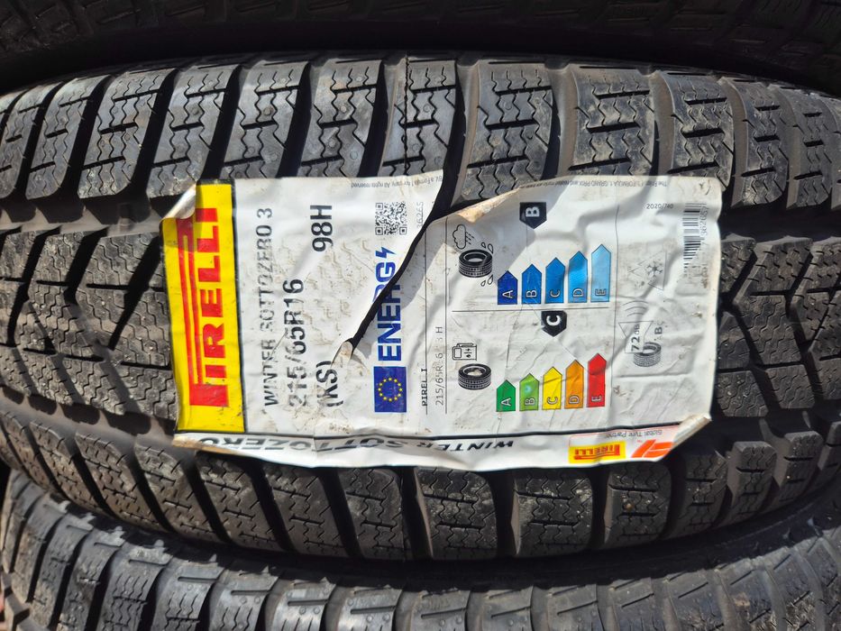 4 Anvelope M+S IARNA - 215/65/16 - PIRELLI Scorpion Winter - NOU - DOT 2021 !