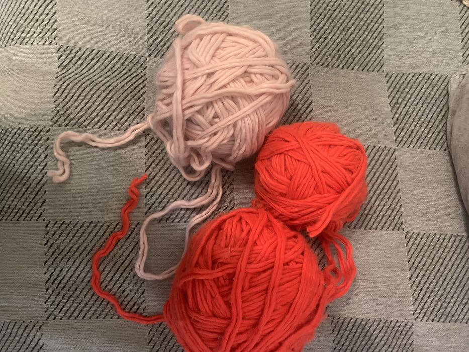 Нитки для вчзания пряжа  акрил