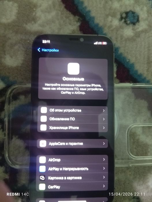 Iphone 12 pro 128 talik xotira