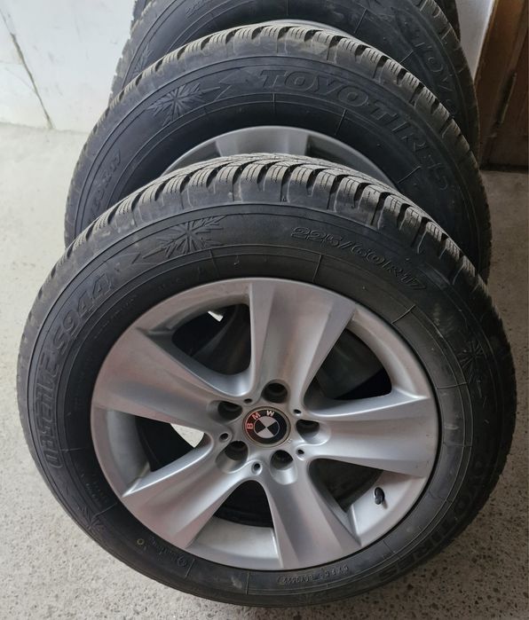 Vând jante BMW X3 F25/ X4 F26 pe 17 " cu anvelope 225/60 R17 TOYO M+S