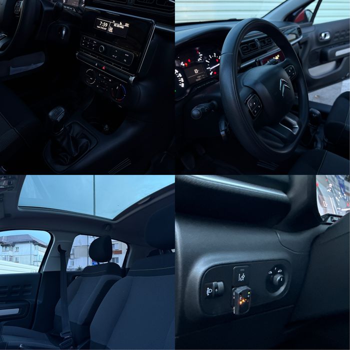 CITROEN C3/ 2019/ 1.2 Benzină + GPL/ Panoramic/ Line Assist