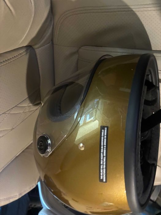 Мото каска Biltwell Gringo S (Gold Metallic)