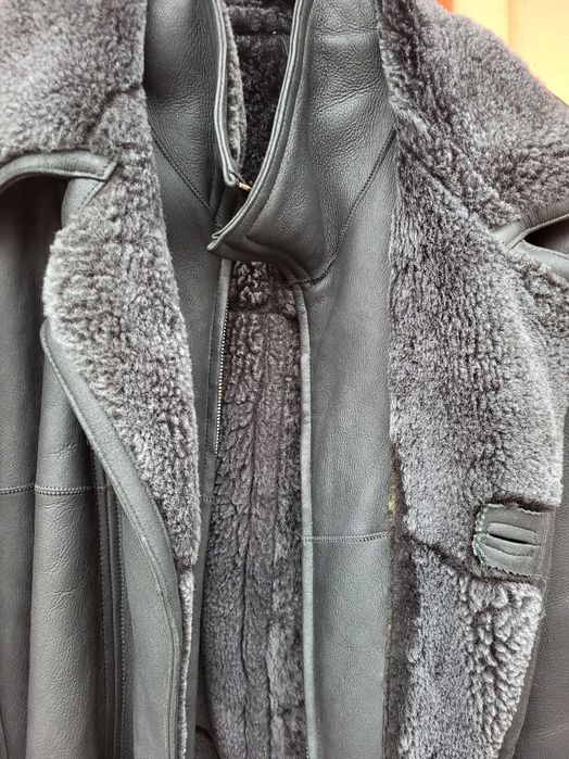 Cojoc de piele cu blană in interior