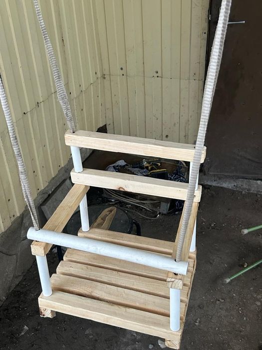 Изготавливаю детские качели!