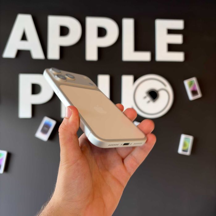 iPhone 17 Pro Max 256Gb Silver 100% Baterie + 24 Luni Garanție/ Apple Plug