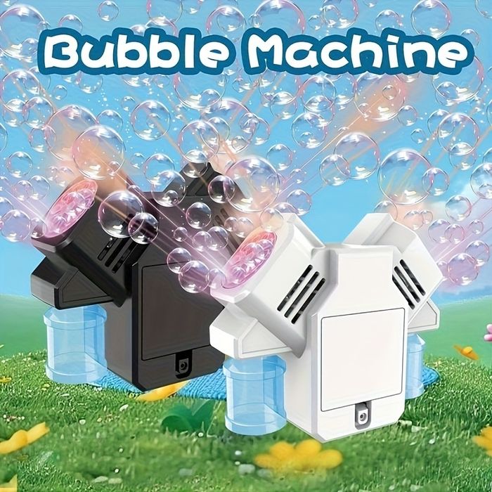 Машина за мехурчета, преносима автоматична машина за сапунени балончет
