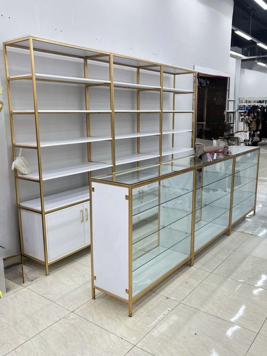 Продается стеллажи и витрины новые Yangi vitrina va sellajlar sotiladi