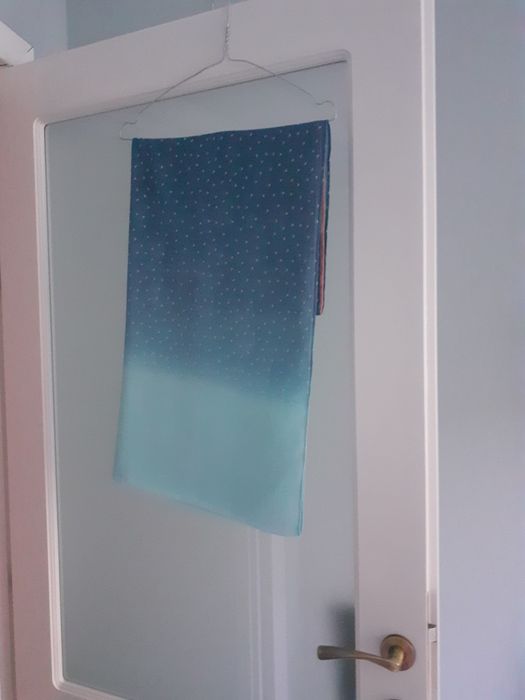 Esarfa/șal circular in culori pastel