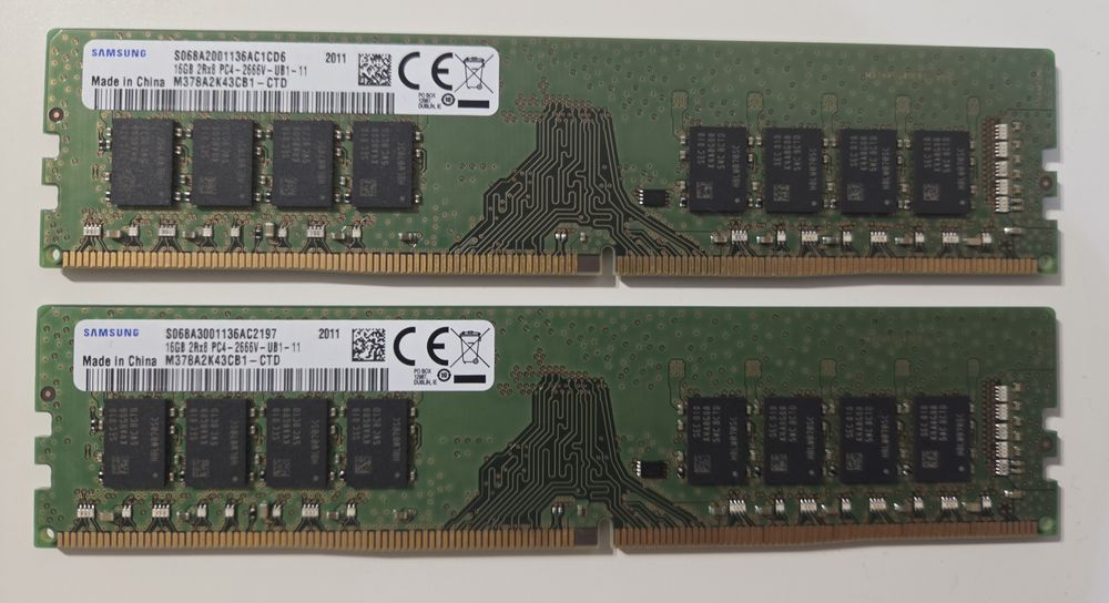 Kit memorie RAM Samsung - 2x16GB DDR4 2666MHz