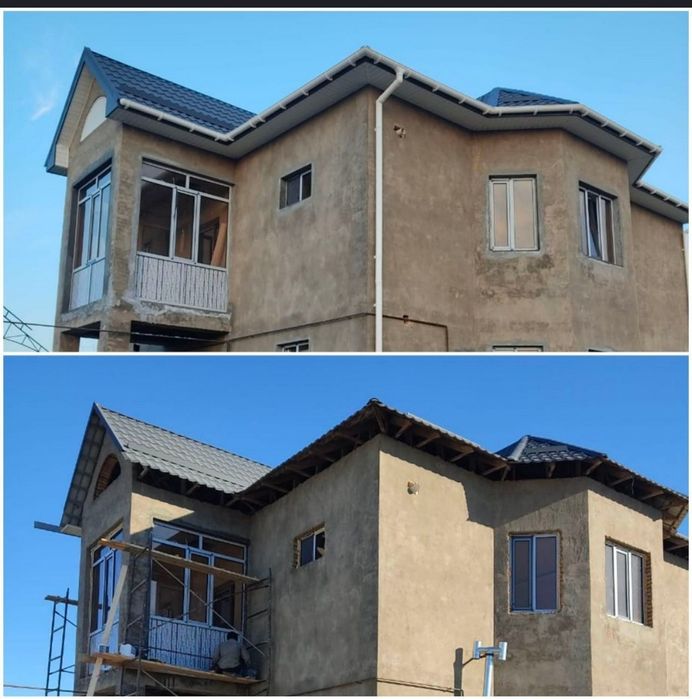 Установка Сайдинга и водосточек