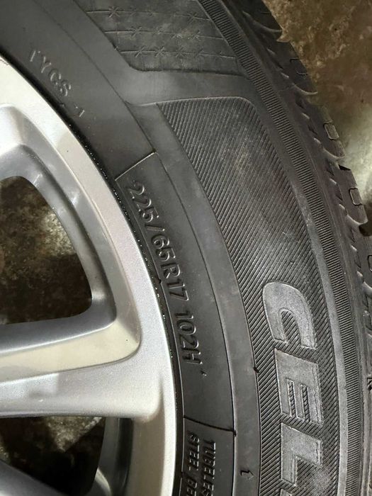 Jante Mazda OEM 17 5x114,3 ET45 + 225/65 R17 iarna CX-5 CX-7