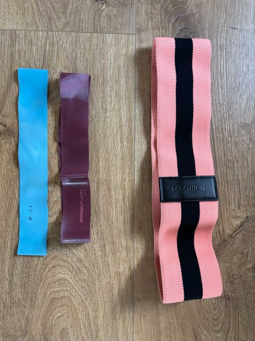 Set benzi elastice fitness / Pilates Decathlon