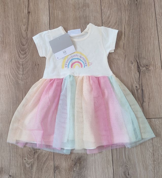 Рокля за бебе, 74 размер, ново