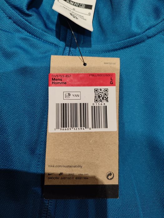 Мъжки комплект анцуг Nike, Размери  М и L, цвят - черен и син